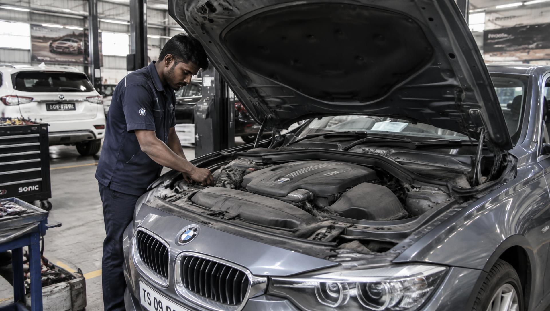 BMW car service in Hyderabad
